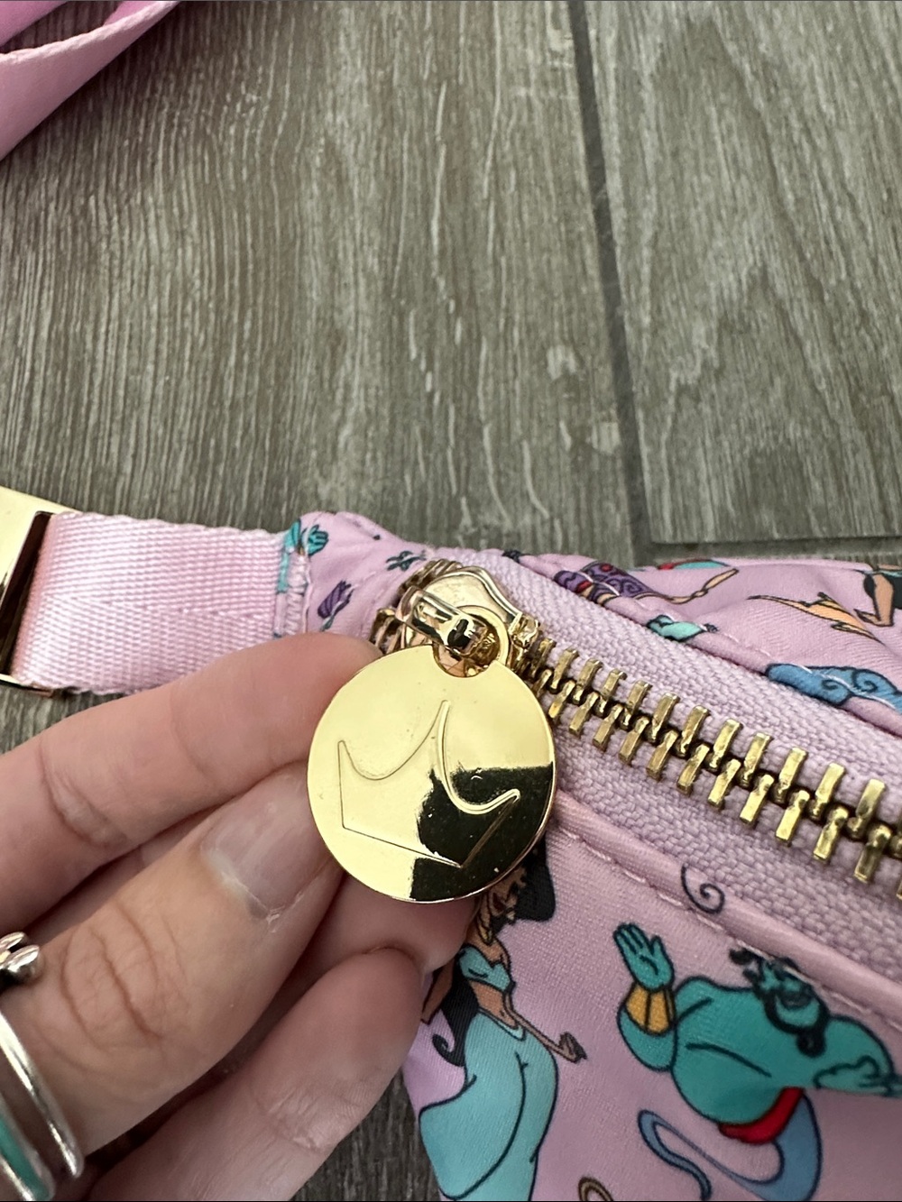 Stoney Clover Lane x Disney Princess Jasmine Belt Bag - Picture 3 of 7